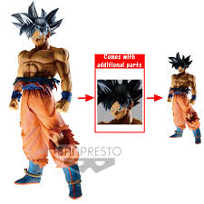 This pullover features a hood, a drawstring and a kangaroo pocket ; Dragon Ball Super Legend Battle Figure Goku Ultra Instinct Banpresto Tokyo Otaku Mode Tom