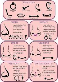 Pin By ɮʀօƈƈօʟɨ On Crazy About The Piercing Nose Piercing Different Types Of Piercings Piercing