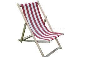 Blackpool Deckchair With New Red And White Sling Cheap Furniture Website Terrace Furniture Diy Chair