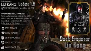 Check spelling or type a new query. Dark Emperor Liu Kang Review Mortal Kombat X Update 1 8 Android Ios Gameplay Youtube