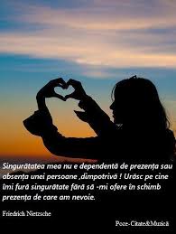 Pentru un singuratic sau un exilat prietenii reprezinta totul. SingurÄƒtatea Mea Nu E DependentÄƒ De Poze Citate Muzica Facebook