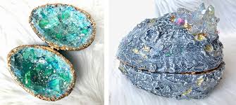 Meinungen zu geli aqua green plus 80cm anthrazit. Schritt Fur Schritt Anleitung Fur Ein Resin Geoden Ei Geode Eggs Diy Resin Crafts Resin