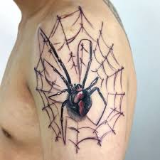 The place the spider tattoo design is worn can be scaring especially for those who fear spiders given it's just worn on the neck. 31 Spider Tattoo Designs With Meaning