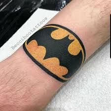 Cool batman tattoos have been very popular in recent years due to a resurgence of batman movies. Throwback Batman Logo Tattoo Done Gun And Pedal Brighton Tattoo Studio Facebook