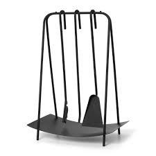 Explore our products in fireside tools. Buy Ferm Living Port Fireplace Tools Black Amara