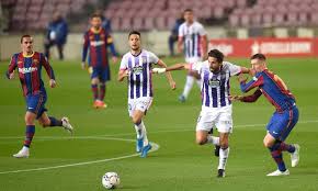 Barcelona will be looking to put an extra pressure on league leaders atletico madrid when they face real valladolid on monday evening. Jhsnntzbq709rm