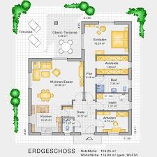 Bungalows Barrierefreies Wohnen Auf Einer Ebene Bauunternehmen Nagelbau Gmbh Barrierefreies Wohnen Bungalows Winkelbungalow Grundriss