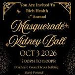 Rich Health Masquerade Kidney Ball
