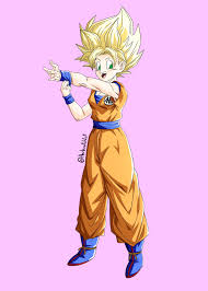 Goku as a girl. (OC) : rdbz