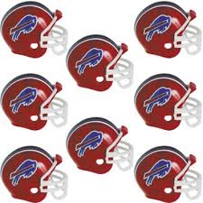 The bills unveiled a bold new logo featuring a charging blue buffalo with an energetic red stripe. Buffalo Bills Helmets 8ct Party City
