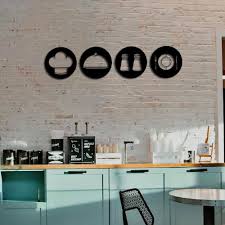 Metal Wall Art Kitchen Sign Set Interior Decoration Home Etsy In 2020 Kitchen Wall Art Hanging Wall Decor Chef Kitchen Decor