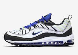 Nike Air Max 98 White Size 11 Us Mens Athletic Running Shoes Casual Sneakers Nike Runningshoes Sneakers Men Fashion Nike Shoes Air Max Nike Air Max