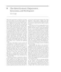 A reflection paper is an essential and distinct kind of academic article. Pdf The Global Economy Organization Governance And Development