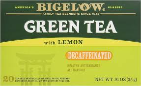 Bigelow Green Tea, Decaffeinated, Organic, Tea Bags | Wegmans