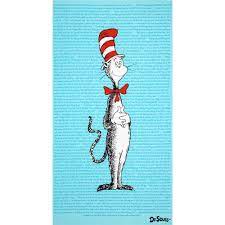 Cat In The Hat Quilts Panel Quilt Baby Fabric