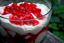 Top with cherry pie filling or fresh fruit. Cherries In The Snow Desserts Snow Recipe Dessert Recipes Easy