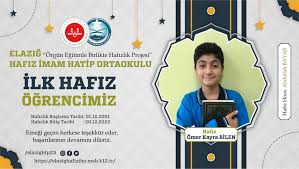 VE İLK HAFIZ ÖĞRENCİMİZ