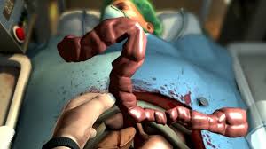 Space missions are hidden levels in surgeon simulator 2013 that is unlocked by completing all operations and inserting the black floppy disk labeled ????? into the disc drive. Here Are A Load Of In Game Secrets The Developers Never Told Us About Pcgamesn