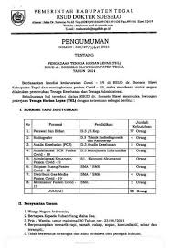 Maybe you would like to learn more about one of these? Rsud Tegal Buka Lowongan Atmago