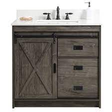 Choose from a wide selection of great styles and finishes. Coastal Farmhouse Jillian 36 Single Bathroom Vanity Set Reviews Wayfair