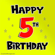 Maybe you would like to learn more about one of these? Happy 5th Birthday Wishes Birthday Messages For 5 Year Olds