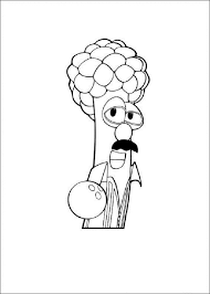 Veggietales coloring pages color easy for drawing. Pin On Back To Church Sunday