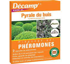 La pyrale du buis est un lépidoptère originaire d'asie. Pheromone Contre La Pyrale Du Buis 2 Capsules
