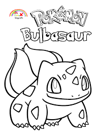 Bulbasaur coloring page | woo! Pokemon Bulbasaur Coloring Page Blogx Info Pokemon Bulbasaur Pokemon Coloring Pokemon Coloring Pages