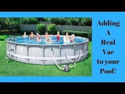 Real Vac For Colman Or Intex Pools Youtube Intex Pool Pool Maintenance Pool Heater
