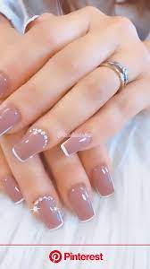 Uñas sencillas, sahagún, cordoba, colombia. French Outlined Video En 2020 Unas Elegantes Y Sencillas Unas Sencillas Y Bonitas Unas De Gel Bonitas Clara Beauty My