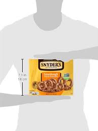 24 snyder's of hanover® mini pretzels,gluten free mini pretzels or pretzel snaps; Snyder S Of Hanover Sourdough Hard Pretzel Box 13 5 Oz By Snyder S Of Hanover Amazon De Lebensmittel Getranke