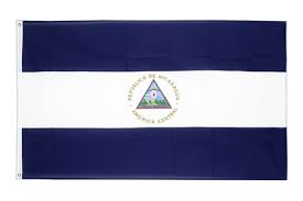 Die flagge nicaraguas entspricht beinahe der ursprünglichen, 1823 von der zentralamerikanischen föderation geführten flagge, welche wiederum auf der flagge argentiniens beruht. Nicaragua Flagge Nicaraguanische Fahne Online Kaufen