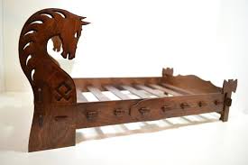 Bed Viking Rare Brutal For Dolls 16 18 Inch Tonner Bjd Etsy Wooden Table And Chairs Bed Furniture Wooden