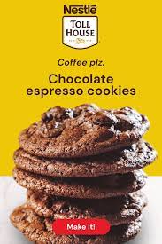 Chocolate Espresso Cookies Recipe Espresso Cookie Desserts Delicious Desserts