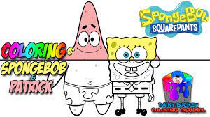 Maybe you would like to learn more about one of these? Coloring Spongebob And Patrick Star Spongebob Squarepants Coloring Page For Kids Youtube