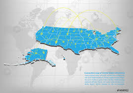 5000x3378 / 2,07 mb go to map. Modern Of Usa Map Connections Network Design Best Internet Concept Stock Vektorgrafi Crushpixel
