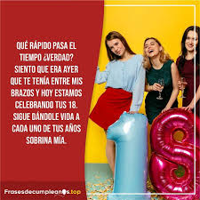 Frases De Cumpleanos Para Una Sobrina Mensajes Originales