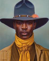 The full online preview for @byblackshear's “Faces of the West” show is now  live at MaxwellAlexanderGallery.com Sale by drawbox TOMORROW. You do not  need to be present to enter your commitment to