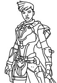 Disegno Da Colorare Fortnite Capitolo 2 Stagione 5 Reese 5