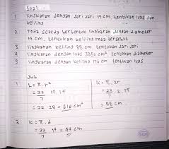 Xi a1 dan 15 soal beserta pembahasannya ringkasan materi. 5 Soal Matematika Luas Dan Keliling Lingkaran Beserta Jawabannya Mkh Center