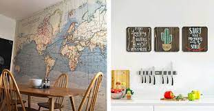 Art3d llc is the leading manufacturer and supplier of 3d wall panels. 21 Pretty And Inexpensive Kitchen Wall Decoration Ideas