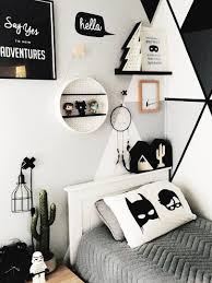 Black And White Kids Room Ideas Inspiration From Instagram My Little Loves Black And White Boys Room Ideas Grey Black And White B Cool Kids Bedrooms Boy Bedroom Design Kid Room Decor