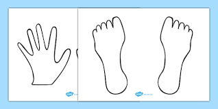 When autocomplete results are available use up and down arrows to review and enter to select. Hand And Feet Coloring Sheet Templates My Body Primary Resources
