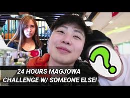 24 HRS MAGJOWA CHALLENGE WITH SOMEONE ELSE! (LAGOT!)