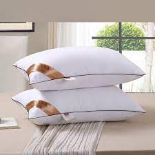 Rectangle Shaped White Pillow Bed Pillows White Pillows Pillows