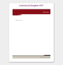 Maybe you would like to learn more about one of these? 34 Free Letterhead Templates Editable Printable In Word