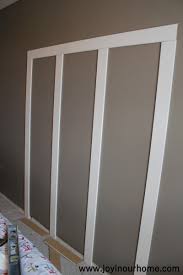 Board and batten headboard wall. How To Make A Board And Batten Headboard Board And Batten Headboard Diy King Headboard Headboard