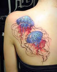 40 Jellyfish Tattoo Ideas Nenuno Creative Girly Tattoos Tattoo Rucken Armeltatowierungen