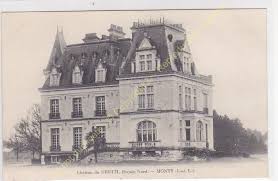 Cpa 37260 Monts Chateau De Breuil Facade Nord Indre Et Loire Facade Chateau