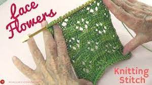 These amazing designs feature exciting new silhouettes, trendy color choices and eye catching details. Knitted Lace Flowers Geometric Knitting Pattern V Shape Knit Youtube